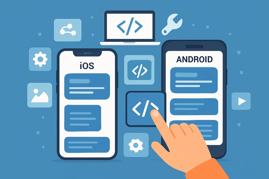 Mobile app development on iOS and Android devices Mobile app development on iOS and Android devices